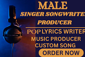 create original custom song lyrics and professional song writing for any genre