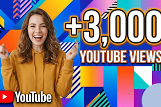 get instantly new 3,000 youtube views organically
