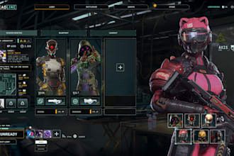 design stunning UI UX design, hud, menus, and animation for unreal engine game