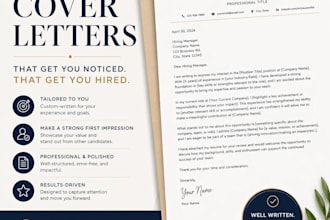 write and structure your cover letter to highlight your strengths and experience