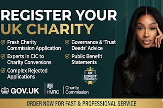 register UK charity convert your company limited by guarantee into a UK charity