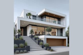 design architectural drawings, mep and house plans as your architecture