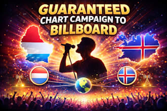 promote and chart your music to top 100 billboard music chart