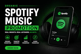 do spotify music promotion, song promotion, spotify playlist pitching
