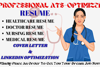 write a professional healthcare resume