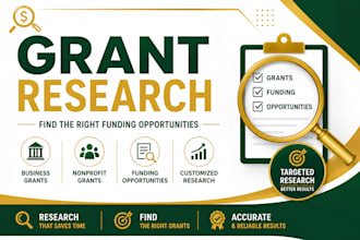 find grant opportunities for your business