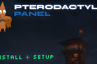 install and configure pterodactyl panel on your vps or server