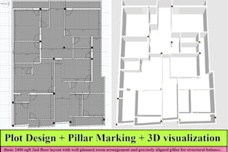 design 2d floor plans and 3d house designs with interior renders