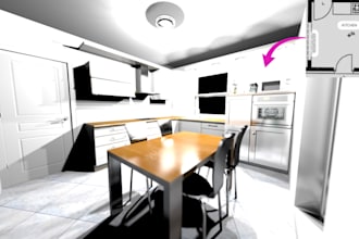 design 2d floor plans and 3d house designs with interior renders