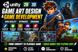 unity 2d, unity 3d game art design, unity game development, 2d game mobile art