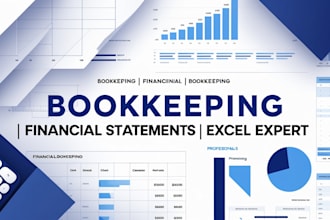 do bookkeeping and prepare financial statements in excel for your business