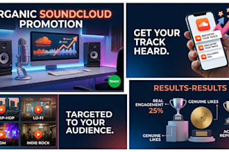 provide organic soundcloud promotion real engagement