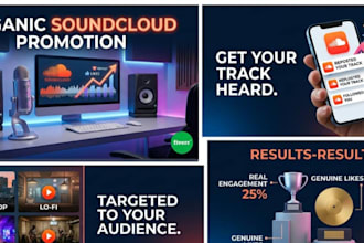 do organic soundcloud promotion for real audience engagement