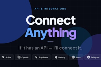 integrate any API and connect your apps and systems