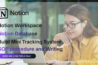 sop manuals, notion workspace, scalable sop systems, excel tracking system