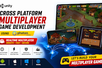 a cross platform unity multiplayer game using photon fusion