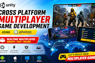 a cross platform unity multiplayer game using photon fusion