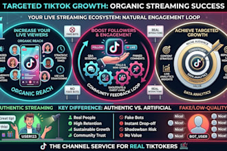 boost your tik tok streaming channel campaign to gain engagement