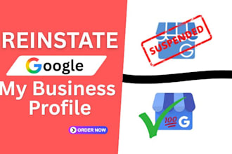 reinstate and fix your suspended gmb profile