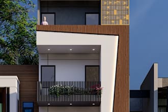 design realistic 3d interior and exterior renders for home and office