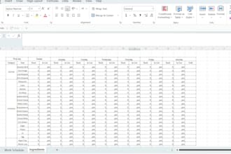 create excel dashboards or help organizing