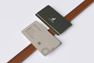 create modern and clean business card