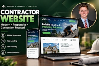 build gohighlevel roofing plumbing contractor website lead funnel CRM pipeline
