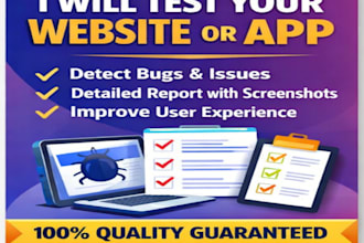 do QA testing of your websites, web apps and mobile apps