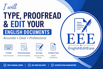 do proofreading and copy editing professionally