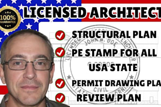 stamp as a licensed architectural engineer in california, nevada, and new jersey