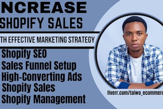 do shopify ecommerce marketing salesfunnel shopify SEO promotion to boost sales