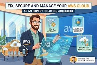fix secure and manage your aws cloud as an expert solution architect