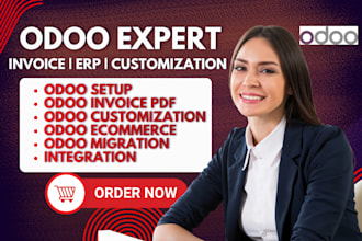 customize odoo erp odoo development odoo modules odoo automation setup