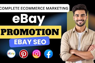 do ebay product listing, ebay promotion, ebay seo to rank and boost ebay sales