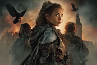design fantasy book covers or fantasy ebook cover design