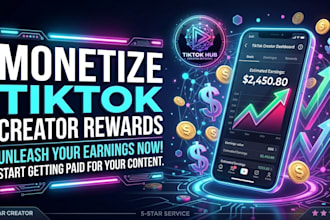 do organic tiktok monetization for the tiktok creativity rewards