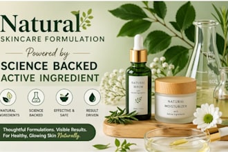 natural skincare formulation powered by science backed active ingredient