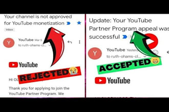 create youtube appeal video for inauthentic content, reused content monetization