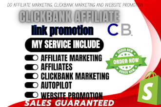 do affiliate marketing, clickbank marketing and website promotion