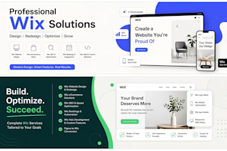 do, redesign wix website, wix velo custom site, wix booking and ecommerce store