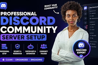 discord server setup animated logo discord bot discord banner