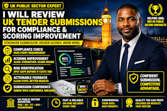 review UK tender submissions for compliance