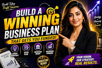 write business plan with financial model
