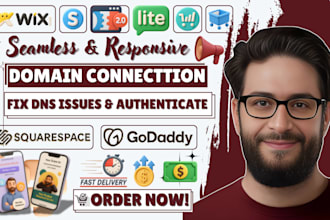 connect your godaddy, hostinger or squarespace domain to systeme io or shopify