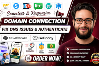 connect domain from godaddy, cloudflare to shopify, systeme io, fix dns issue