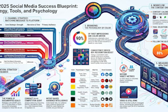 design modern infographic and ai data visualization