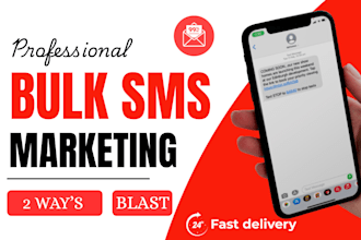 send bulk sms marketing campaign, text blast and sms
