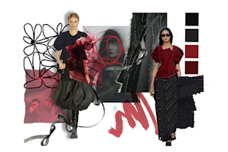 create a custom fashion moodboard for your brand