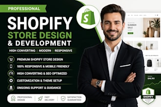 optimize shopify conversion rate, mobile design, and homepage redesign