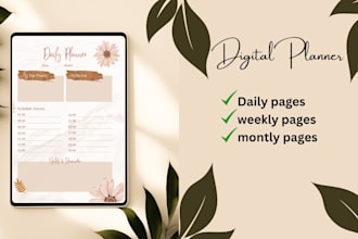 design custom daily planner